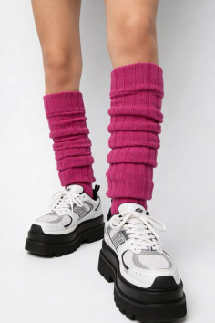 Гетри теплі вовняні в рубчик Steven 068  — купити в InSecret.ua