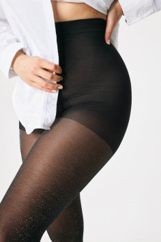 Колготки великого розміру з люрексом Mona Shine 30 den  — купити в InSecret.ua 2