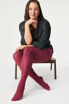 Колготки плотные большого размера цветные Mona Elizabeth ll 70 | InSecret.ua