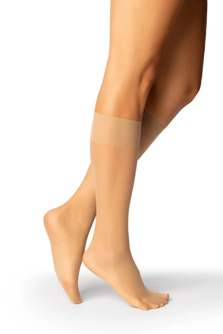 Гольфи жіночі прозорі KNITTEX AFRICANA 15d (2 пари)  — купити в InSecret.ua