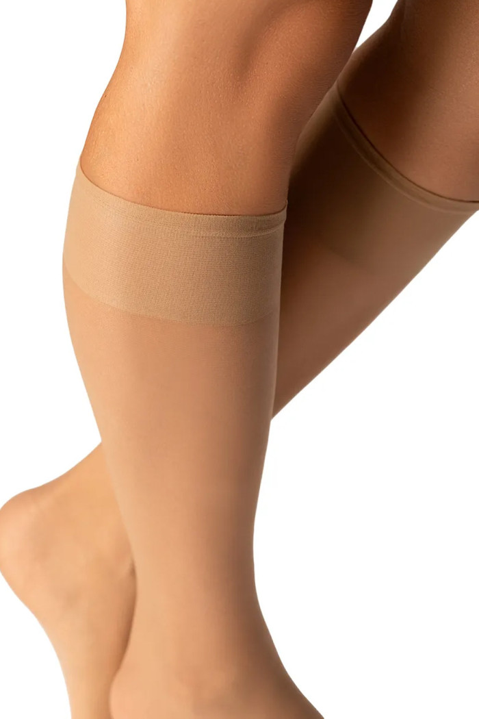 Гольфи жіночі прозорі KNITTEX AFRICANA 15d (2 пари)  — купити в InSecret.ua