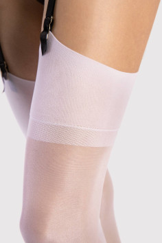 Панчохи під пояс з принтом Fiore Losagne 20 den  — купити в InSecret.ua