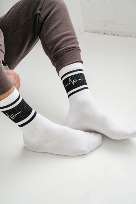 Шкарпетки чоловічі з принтом Ведмедик Milena 0125.109  — купити в InSecret.ua