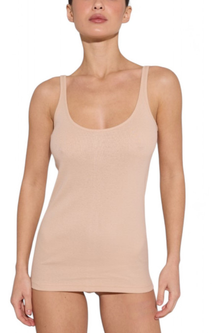 Майка женская на широких бретелях Luna L006t Avero | InSecret.ua