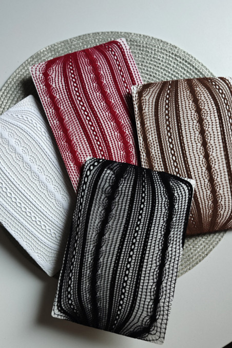 Колготки сітка ажурні InSecret Panna 0127 Stripes  — купити в InSecret.ua