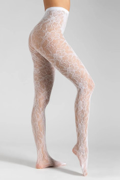 Колготки мереживні сітка InSecret Panna 0123 Flowers  — купити в InSecret.ua
