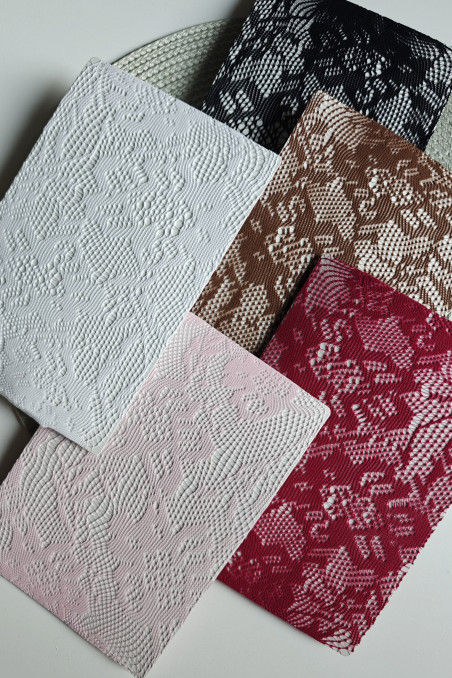 Колготки мереживні сітка InSecret Panna 0123 Flowers  — купити в InSecret.ua