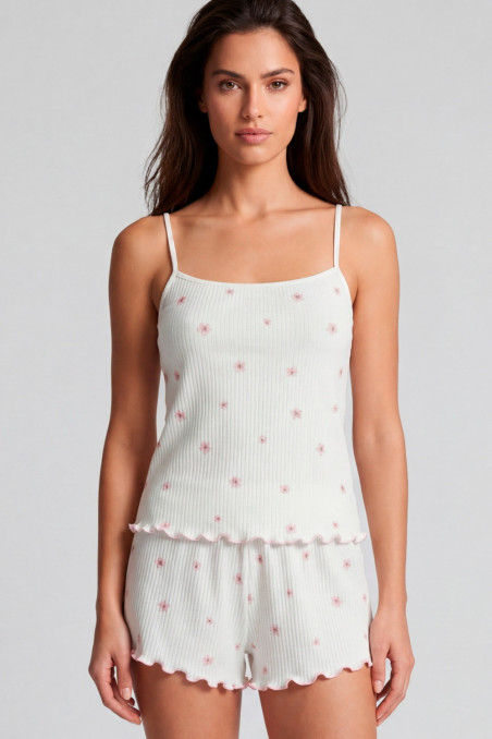 Піжама жіноча з принтом Цукерки Cornette 365/296 Chocolat  — купити в InSecret.ua