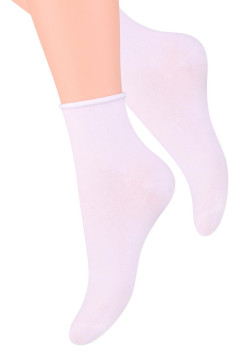 Носки короткие с резинкой без давления Steven 041 | InSecret.ua