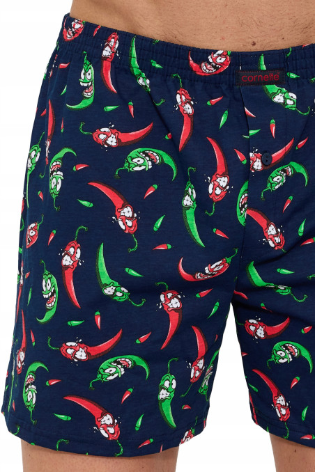 Труси-боксери великого розміру з принтом Плейбой Cornette Classic 011/151  — купити в InSecret.ua