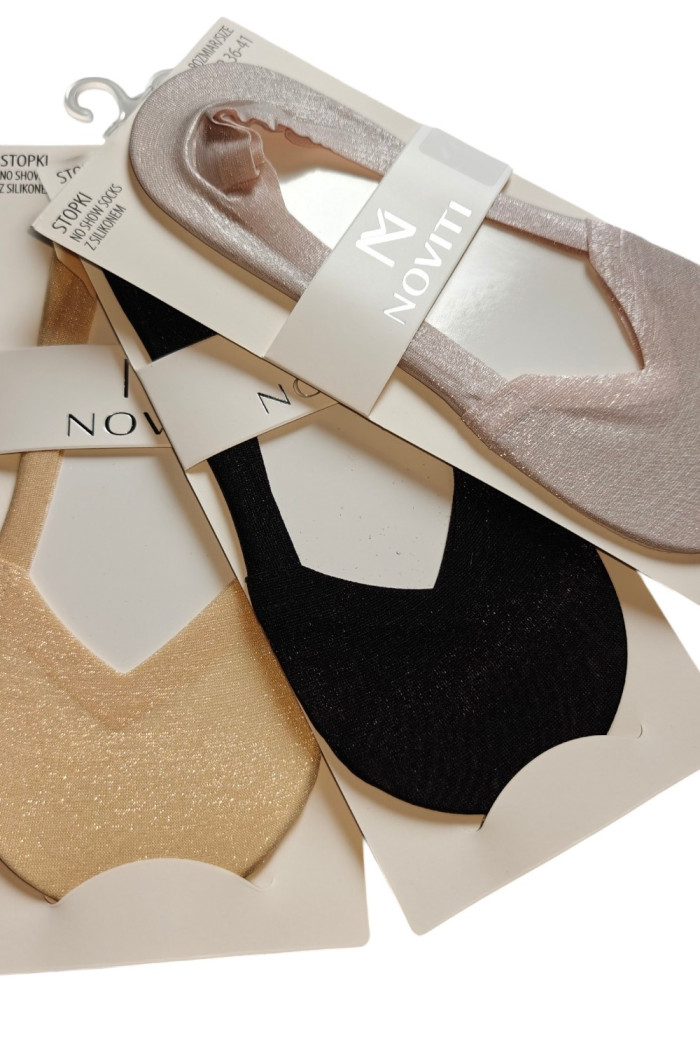 Сліди жіночі безшовні NOVITI SN026 LOW LASER FEET  — купити в InSecret.ua