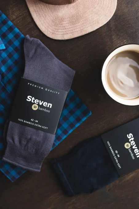 Шкарпетки бамбукові без тиску Steven 165  — купити в InSecret.ua