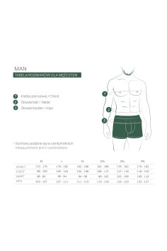 Чоловічі труси-боксери бамбукові KEY MXH 002 Bamboo  — купити в InSecret.ua 2