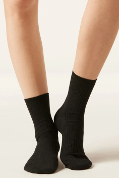 Шкарпетки в рубчик бавовняні Aura.Via NP315-1  — купити в InSecret.ua