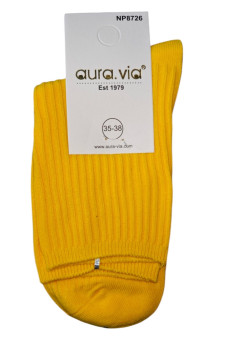Шкарпетки в рубчик бавовняні Aura.Via NP315-1  — купити в InSecret.ua