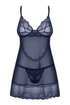 Пеньюар прозрачный с трусиками Obsessive Latinesa babydoll | InSecret.ua 2