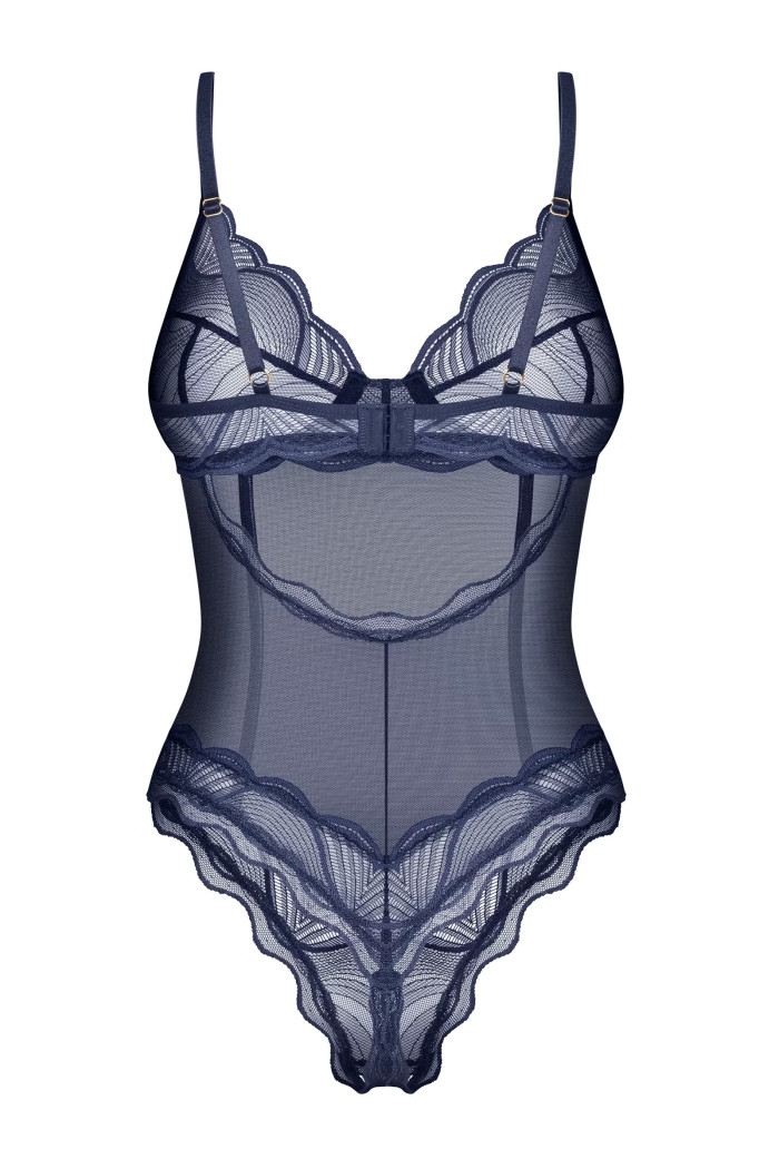 Боди женское с кружевом Obsessive Lobellis | InSecret.ua