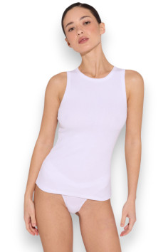 Майка женская в рубчик Luna L019R Reseda | InSecret.ua