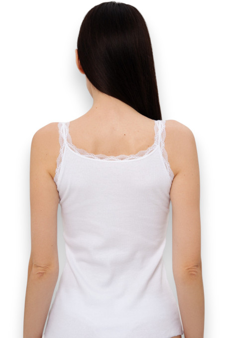 Майка жіноча на тонких бретелях Luna L009t Reina  — купити в InSecret.ua