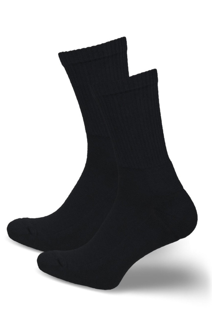 Шкарпетки високі з резинкою в рубчик MasterStep 0251 Unisex  — купити в InSecret.ua