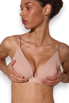 Бюстгальтер-топ бавовняний трикутної форми Luna L1530A Selena  — купити в InSecret.ua