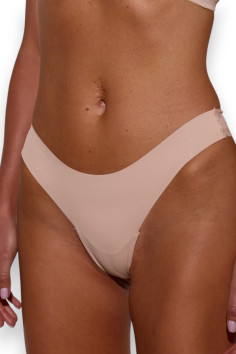 Стринги бесшовные с кружевом Luna L5128B-M Lentil | InSecret.ua