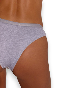 Трусики женские хлопковые в рубчик Luna L5146BR Alta | InSecret.ua 2