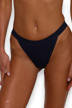 Трусики-стринг хлопковые в рубчик Luna L5157BR-M Rubus | InSecret.ua