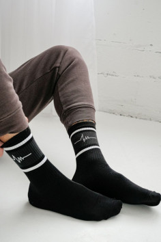 Носки мужские с принтом Мишка Milena 0125.109 | InSecret.ua