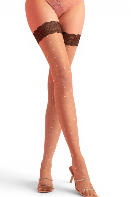 Чулки с красными сердцами Fiore Judy 20d | InSecret.ua