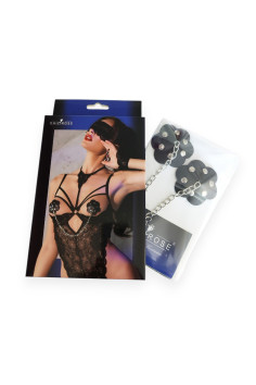Накладки на груди з кристалами Obsessive Mistiqua  — купити в InSecret.ua 2