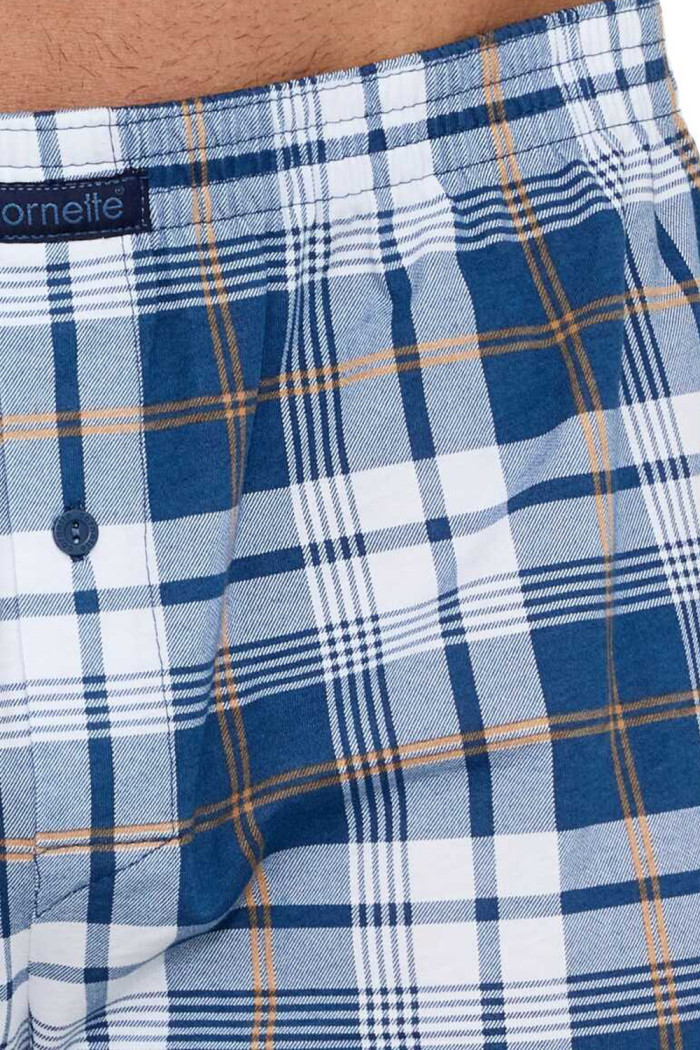 Труси-боксери з принтом клітка Cornette Comfort 002/318  — купити в InSecret.ua