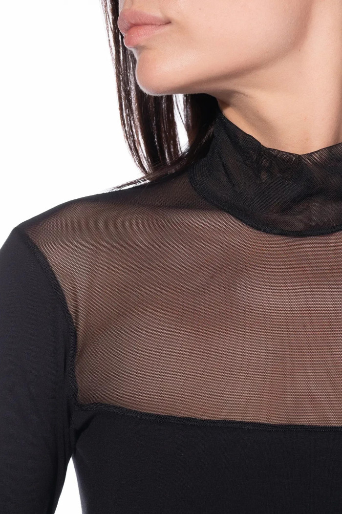 Боді-лонгслів жіночий бавовняний JADEA 4154 Body Scollo lollo  — купити в InSecret.ua
