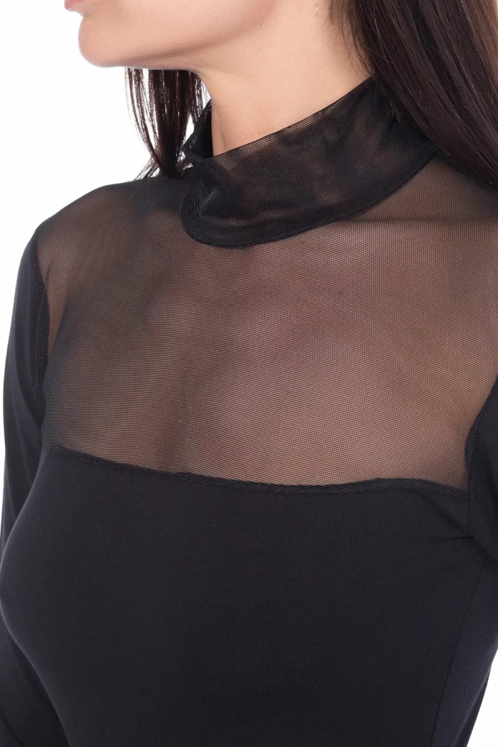 Боді-лонгслів жіночий бавовняний JADEA 4154 Body Scollo lollo  — купити в InSecret.ua