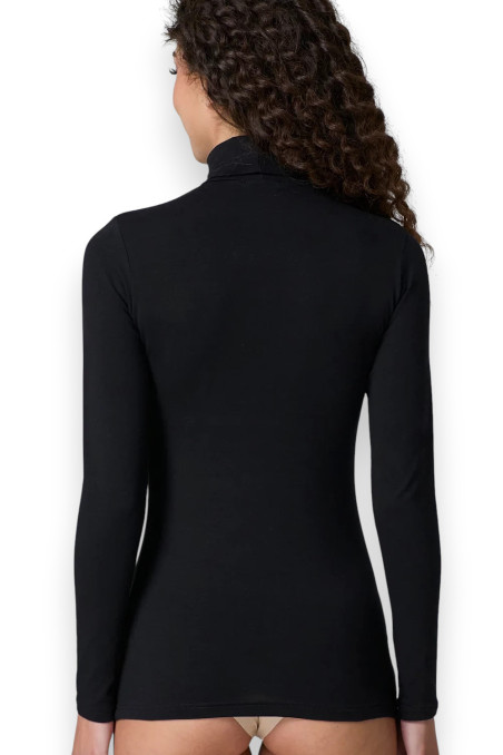 Боді-лонгслів жіночий бавовняний JADEA 4154 Body Scollo lollo  — купити в InSecret.ua