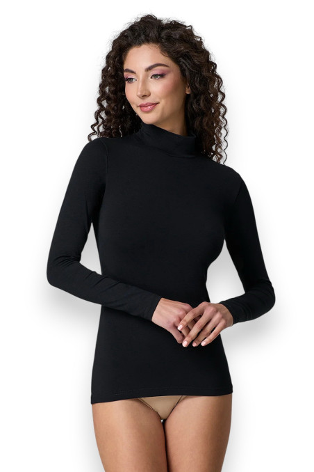 Боди-лонгслив женский хлопковый JADEA 4154 Body Scollo lollo | InSecret.ua