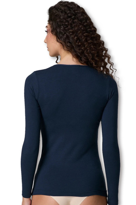 Боді-лонгслів жіночий бавовняний JADEA 4154 Body Scollo lollo  — купити в InSecret.ua