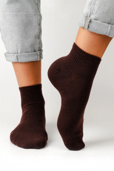 Шкарпетки короткі з резинкою в рубчик MasterStep 0220 Unisex (2 пари) — купити в InSecret.ua