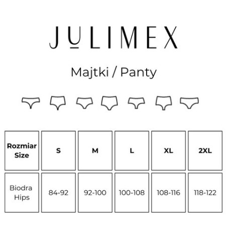 Трусики безшовні з мереживом Julimex Cheekie CARMEL — купити в InSecret.ua