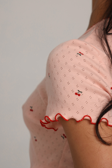 Жіноча футболка піжамна "My Cherry" German Volf 26015 — купити в InSecret.ua