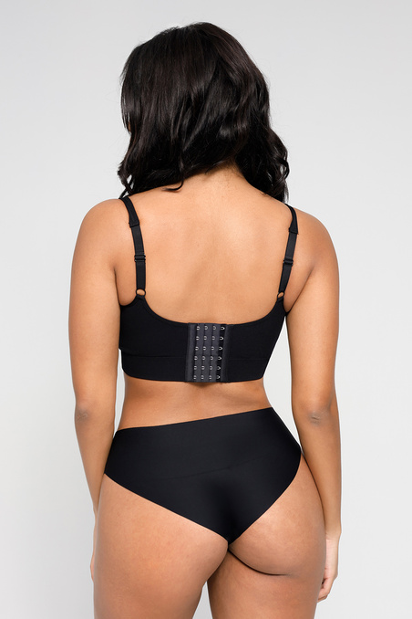 Топ корректирующий на тонких бретелях с поддержкой груди German Volf, черный | InSecret.ua