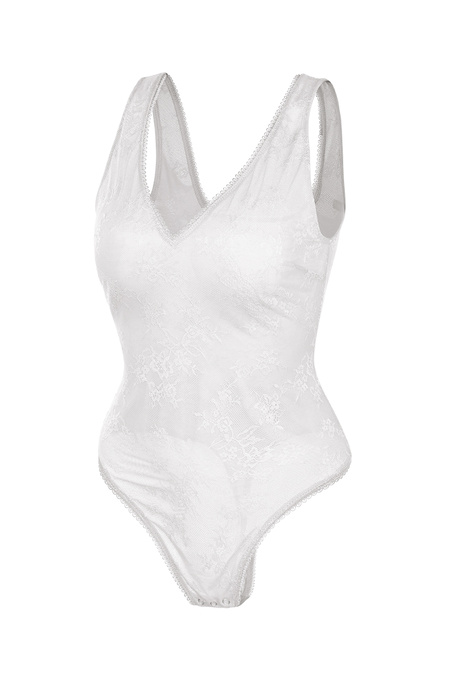 Комбідрес коригуючий ажурний German Volf WSHb53032-WH01 — купити в InSecret.ua