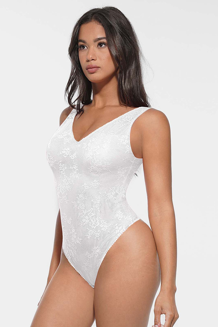 Комбідрес коригуючий ажурний German Volf WSHb53032-WH01 — купити в InSecret.ua