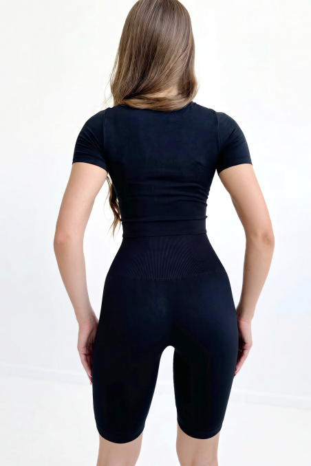 Велосипедки безшовні з широким поясом InSecret TRACKS High Waisted — купити в InSecret.ua