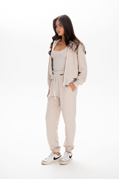 Джогери жіночі колекція Cotton Fleece, тауп — купити в InSecret.ua 2