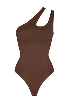 Коригуюче боді на одне плече з утяжкою German Volf MT230353-BN6 — купити в InSecret.ua 2