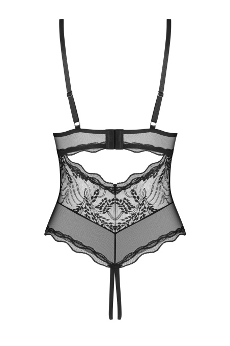 Боди кружевое с доступом Obsessive Perisia Teddy | InSecret.ua