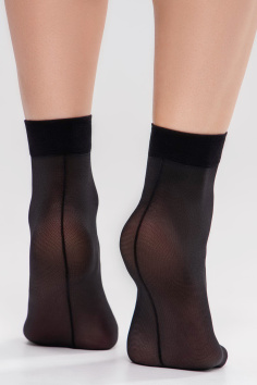 Шкарпетки жіночі з імітацією шва GIULIA Microtulle Chic Socks 40 — купити в InSecret.ua