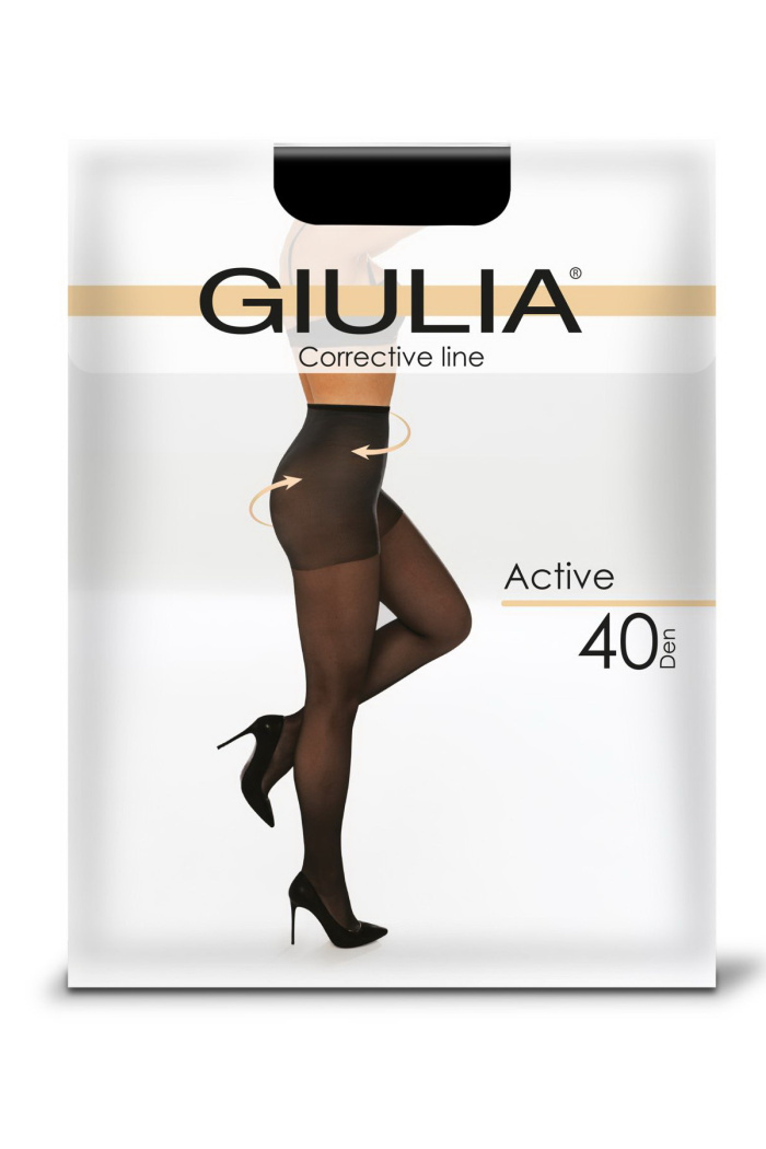 Колготки з коригуючими шортиками Giulia Active 40 — купити в InSecret.ua