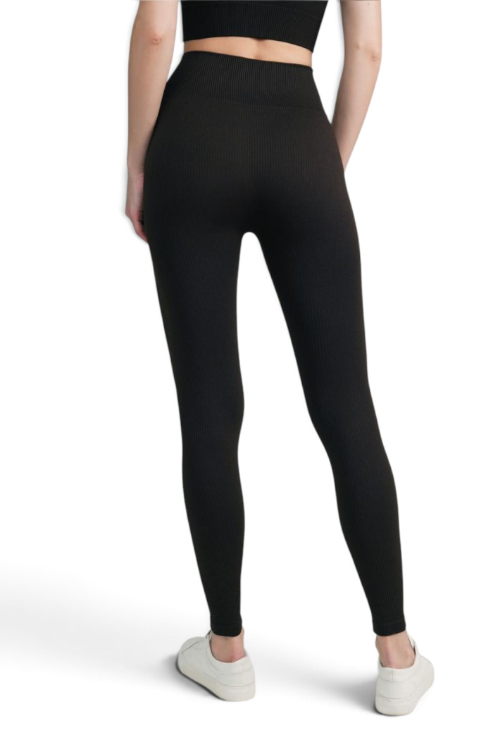 Легінси безшовні в рубчик без пуш-ап GIULIA Leggings RIB model 02 — купити в InSecret.ua